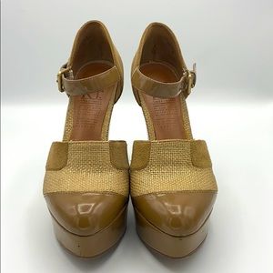 Mrkt Lauren cafe aulait Heel, Sz 6 tan